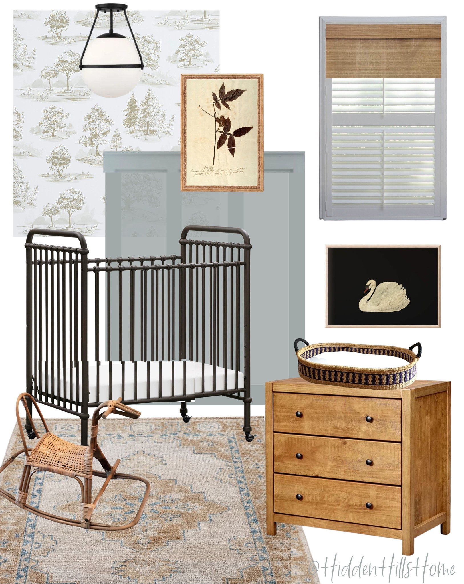 Nursery, Vintage Nursery, Nursery Inspired by @Carpendaughter Baby Bedroom, Vintage Home Decor, Crib, Rocker, Rocking horse #nursery #vintage #homedecor

#LTKHome #LTKSaleAlert #LTKBaby