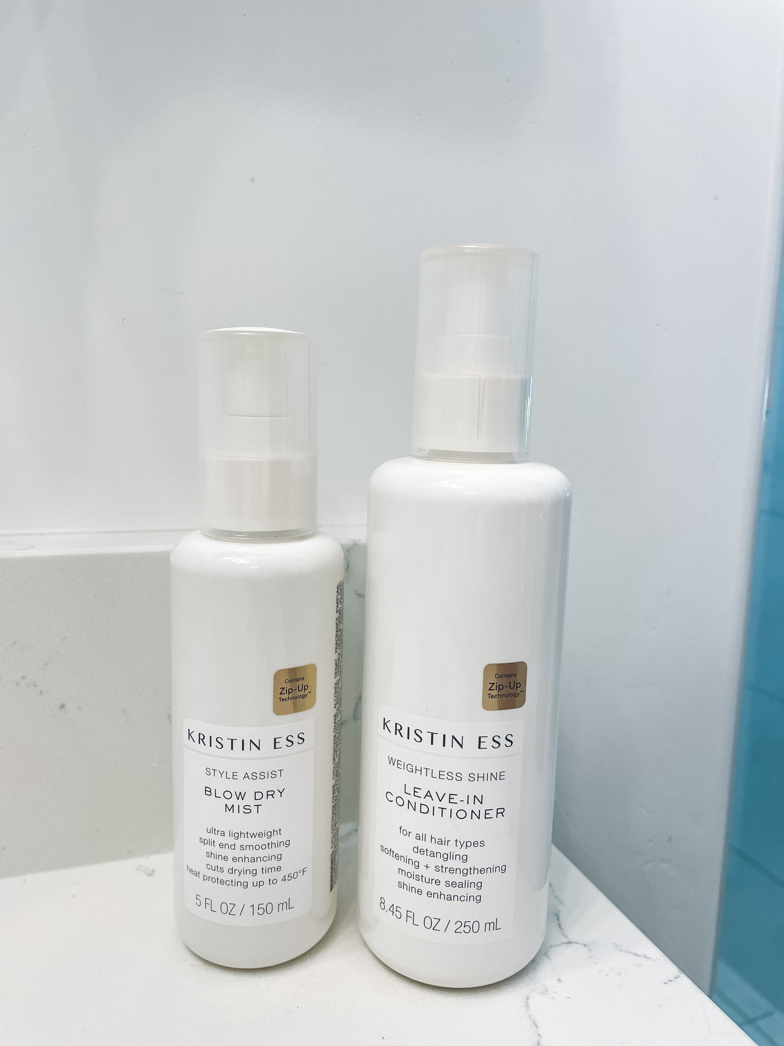 my latest hair product obsession: Kristin Ess leave in conditioner and blow dry mist! I can’t even tell you how good they smell and love how soft my hair feels after using the leave in conditioner!!!!

| hair | beauty | leave in conditioner | heat protectant | target | amazon 

#LTKSummerSales #LTKFindsUnder50 #LTKBeauty