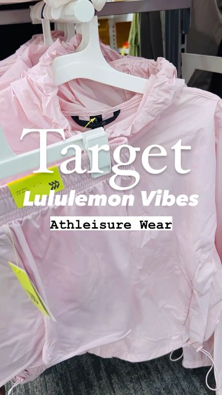 Target lululemon vibes new athleisure wear. I’m wearing a small in each. 

#LTKfit #LTKstyletip #LTKtravel
