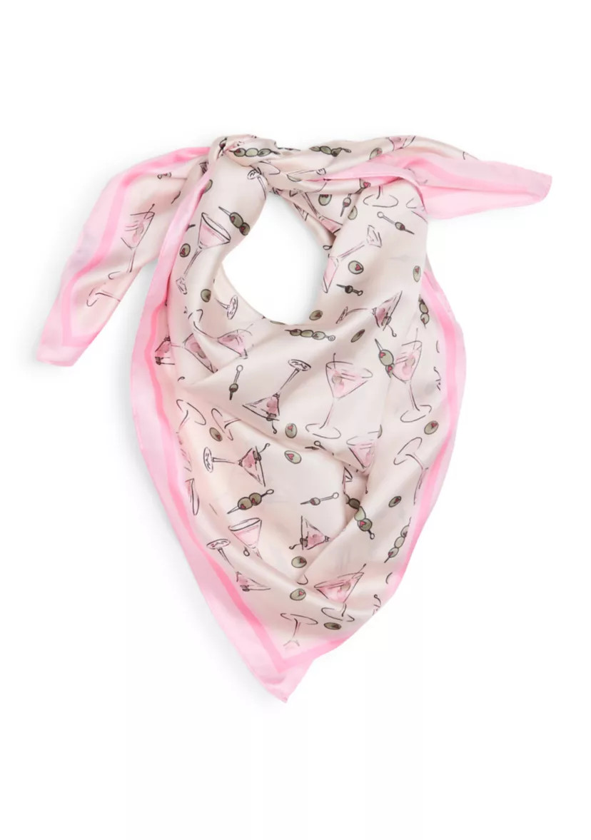 Olive You More Satin Square Scarf | Belk