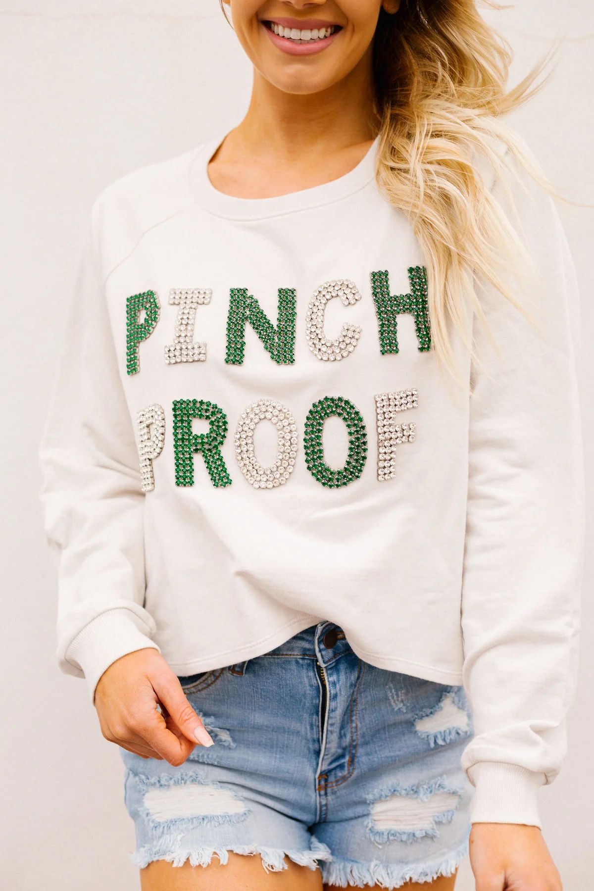 PINCH PROOF DIAMOND PULLOVER | Judith March