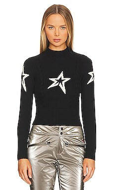 Perfect Moment Cable Underwear Sweater in Black from Revolve.com | Revolve Clothing (Global)