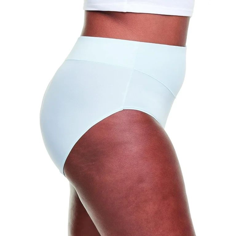 Hanes Women's Signature Smoothing Microfiber Brief Underwear, 6-Pack - Walmart.com | Walmart (US)