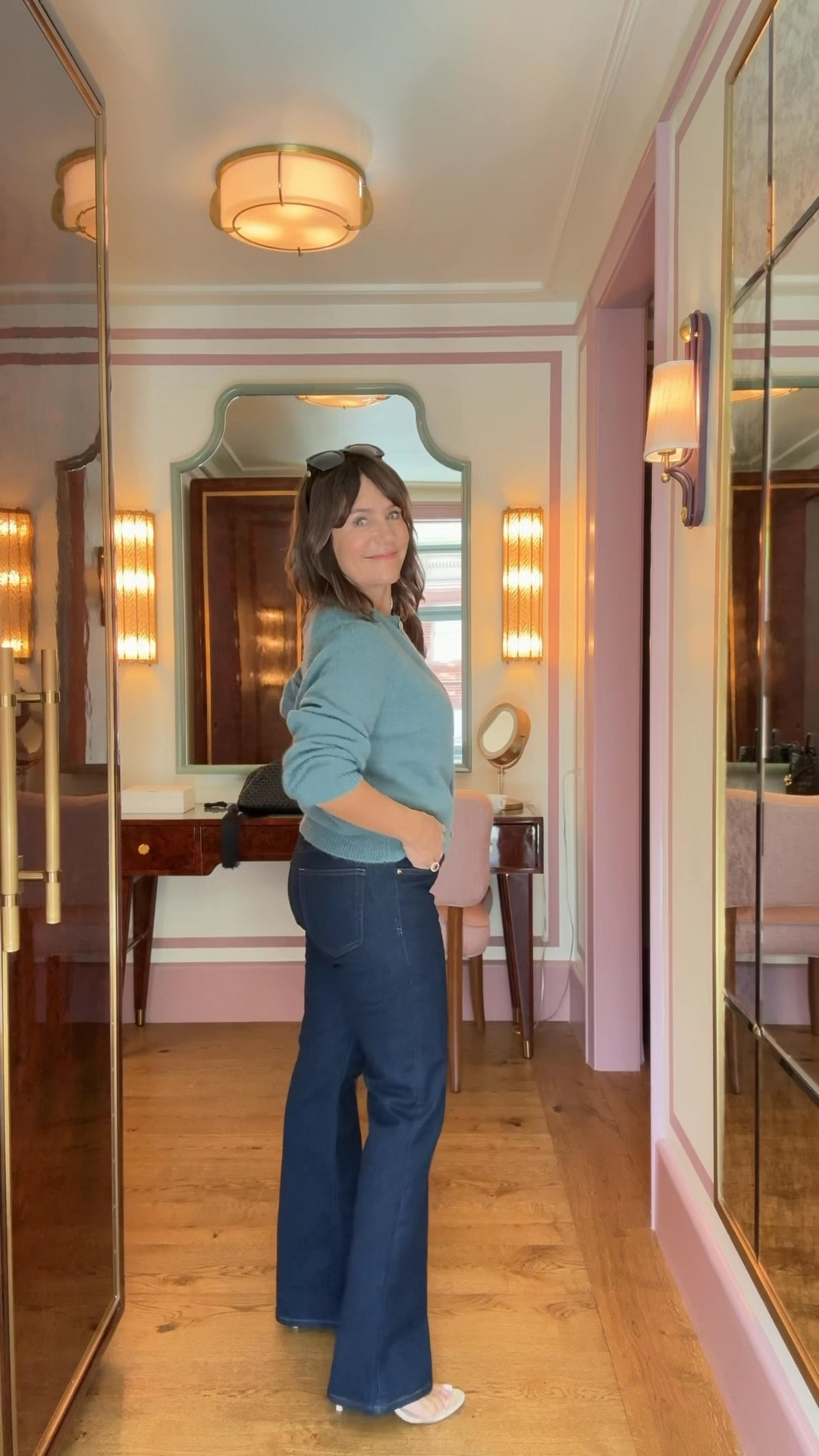 The jeans I can’t stop talking about! If you want the look of longer, leaner legs - these work MAGIC! True to size. 

These will look so good with ankle boots, sweaters, and jackets this fall!

#LTKSeasonal #LTKOver40 #LTKgrwm