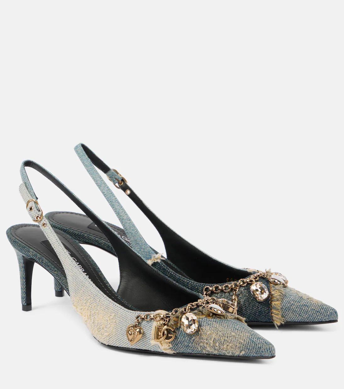 Denim slingback pumps | Mytheresa (US/CA)