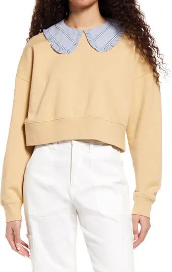 Peter Pan Collar Sweatshirt | Nordstrom