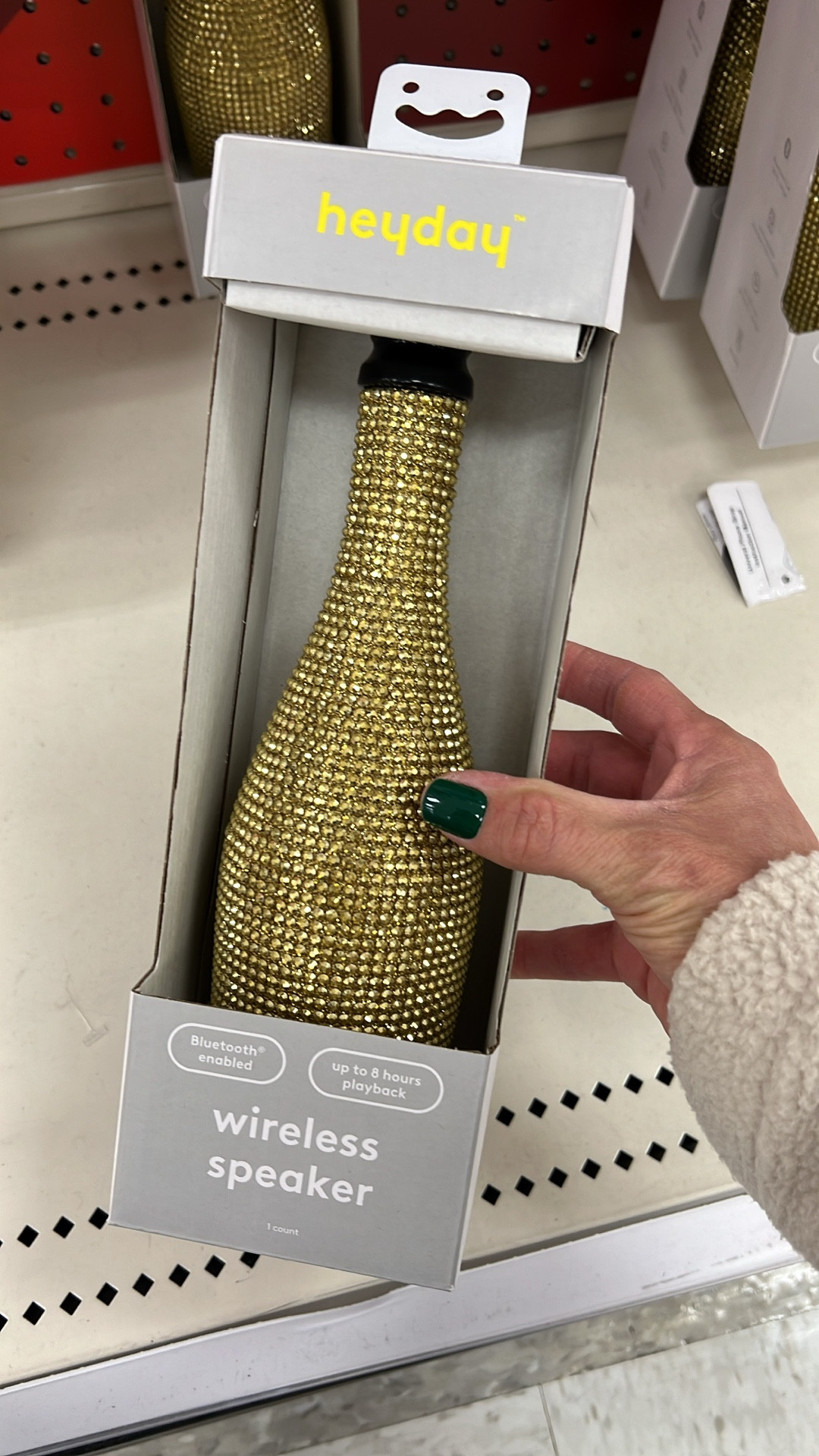 Rhinestone speaker is on sale under $15! This would be cute for a New Year’s Eve party or a NYE hostess gift idea!! Champagne speaker, New Year’s Eve party! 

#LTKSaleAlert #LTKHoliday #LTKSeasonal