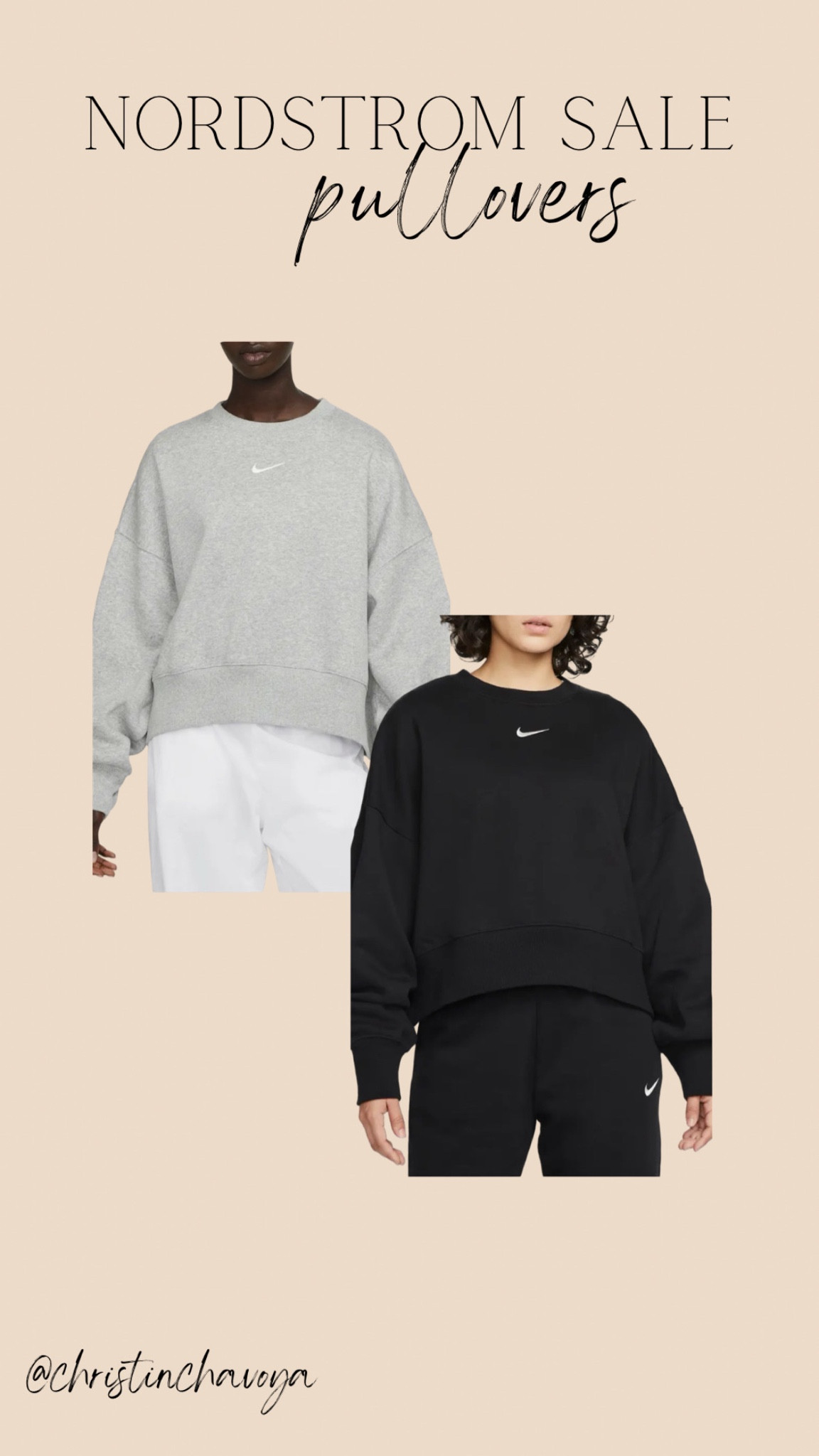 A favorite every year on the Nordstrom Anniversary Sale! I love these oversized cropped Nike sweatshirts so much! 

#LTKxNSale #LTKSeasonal #LTKSummerSales