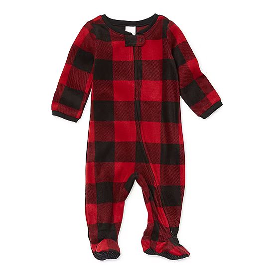 North Pole Trading Co. Baby Unisex Long Sleeve One Piece Pajama | JCPenney