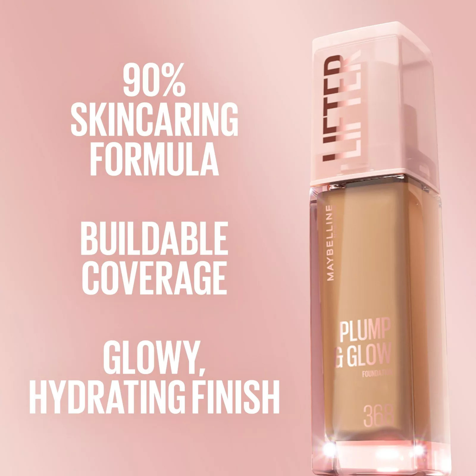 Maybelline Lifter Plump & Glow Foundation Hyaluronic Acid | Ulta
