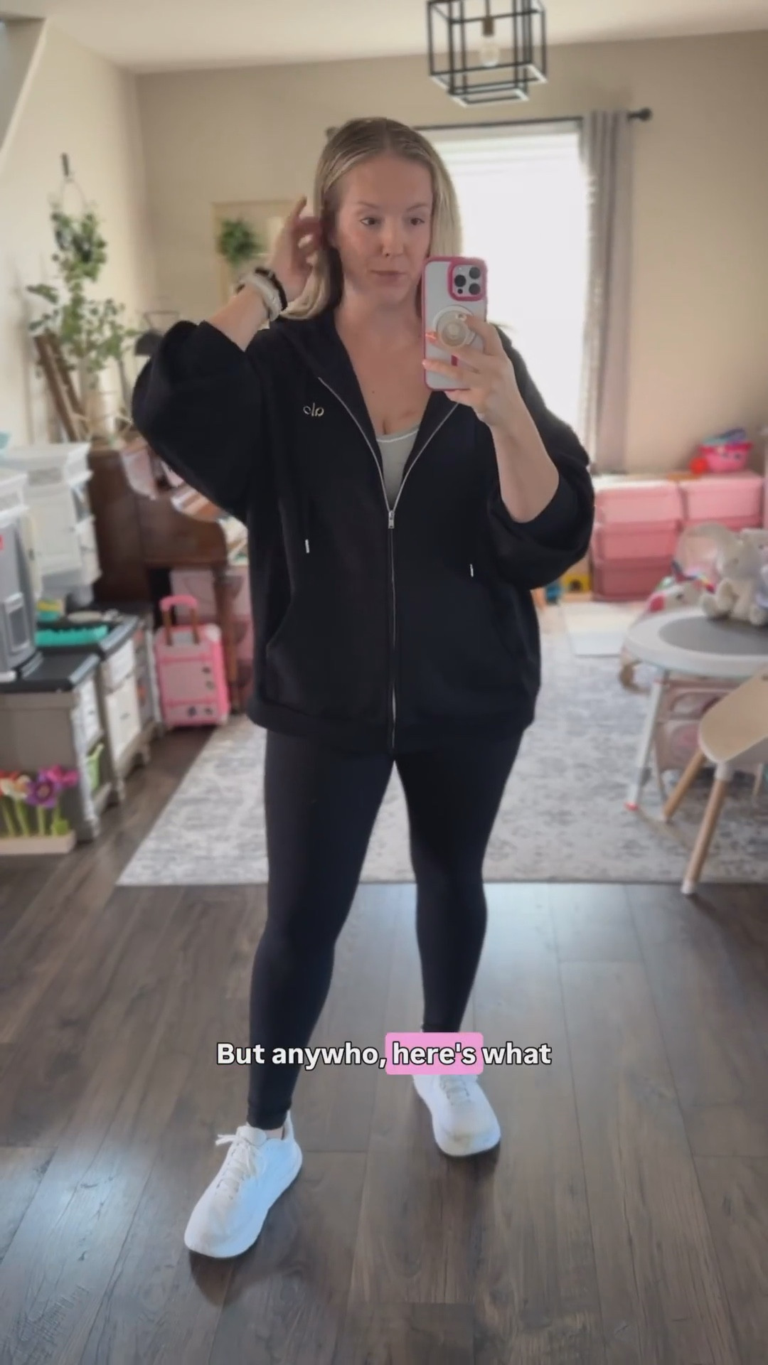 This pullover is my new favorite travel item. It’s so nice to be able to unzip and remove without messing up my hair when my body temp fluctuates. It’s very cozy and oversized fitting. Wearing an XL which is way more than enough. Could’ve went Large if I wanted a closer fit.

#LTKgrwm #LTKTravel #LTKSaleAlert