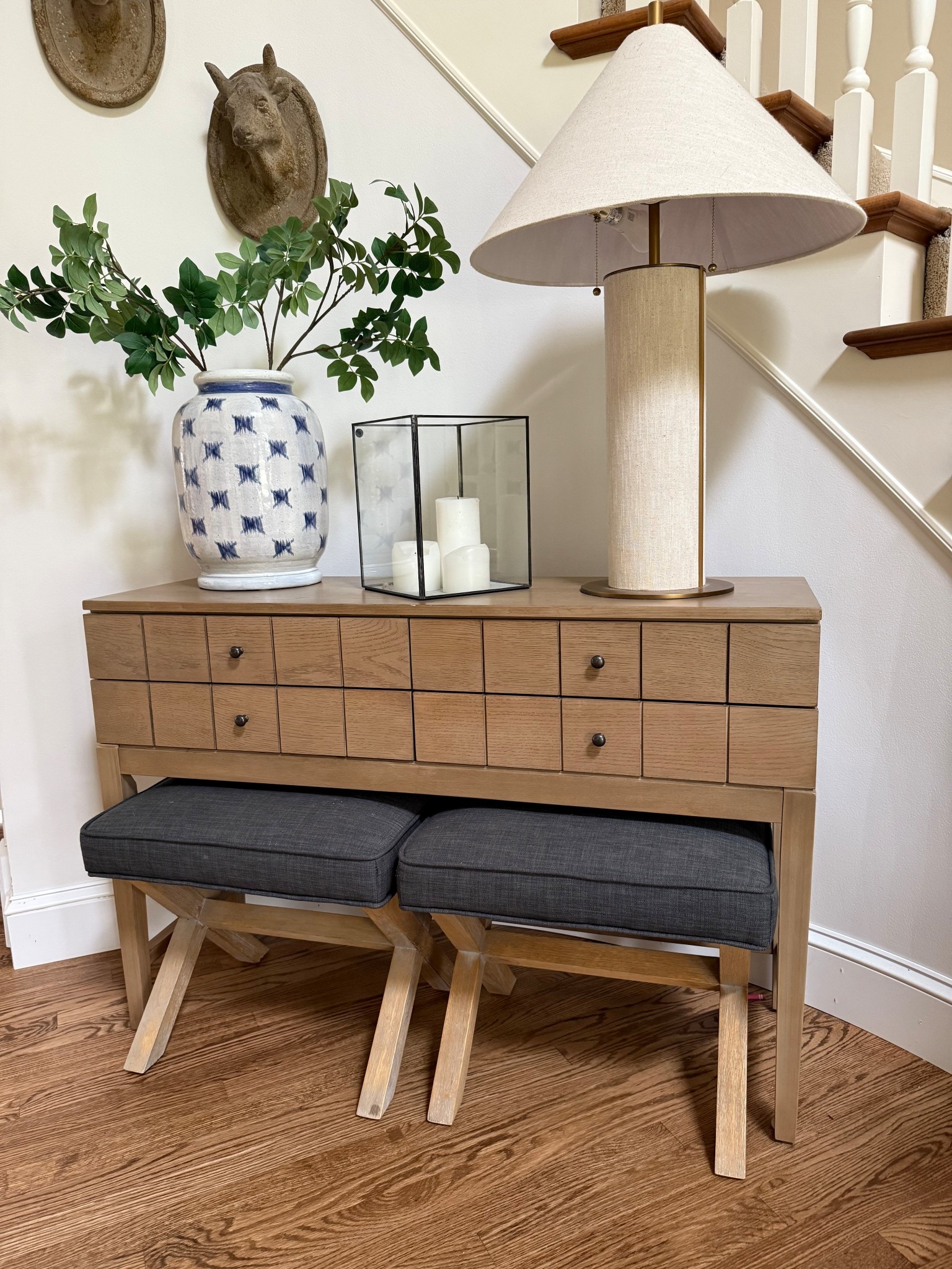 Our entryway table is part of today’s big 30% off sale!