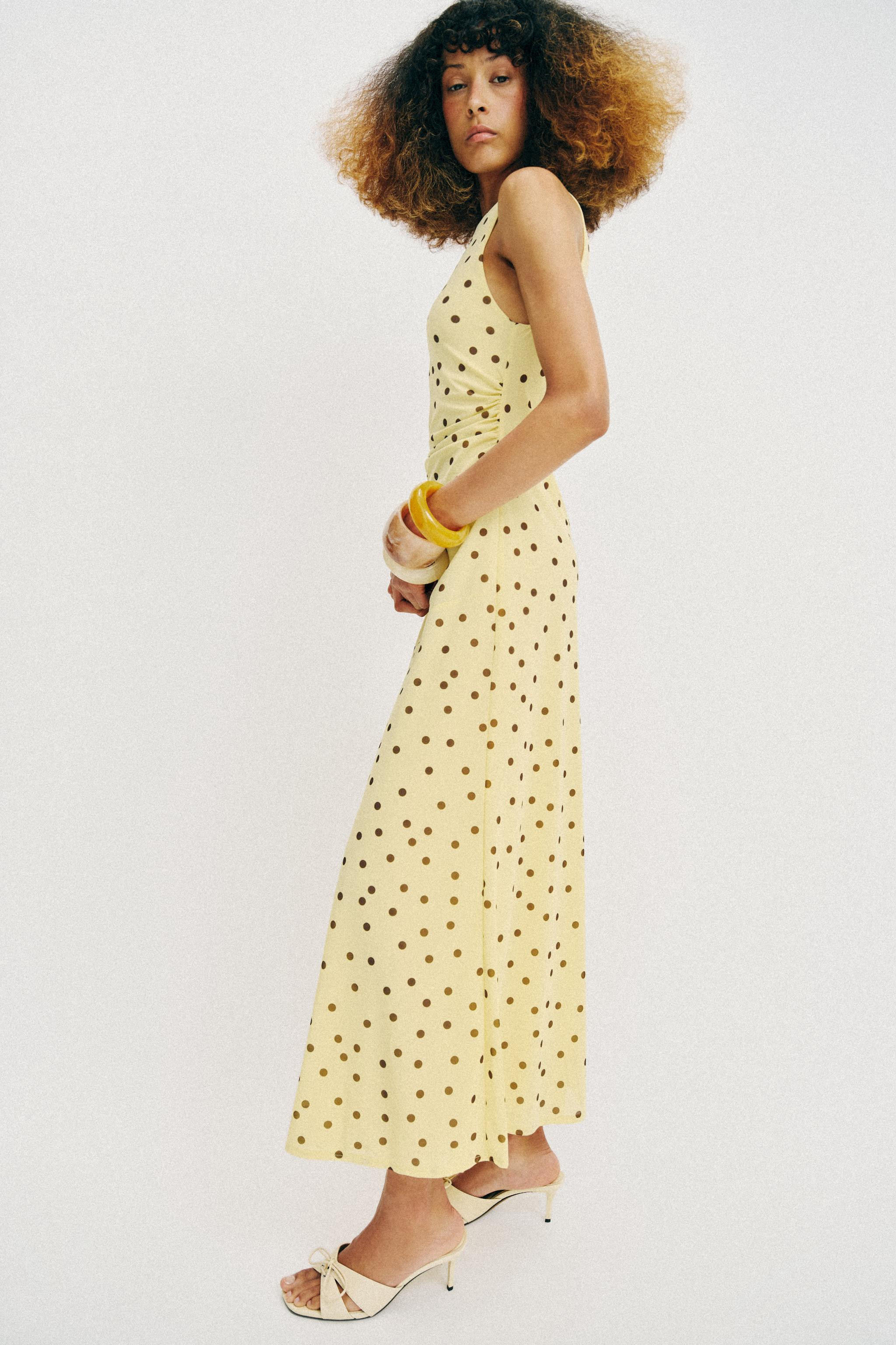 FLOWY POLKA DOT DRESS | Zara US