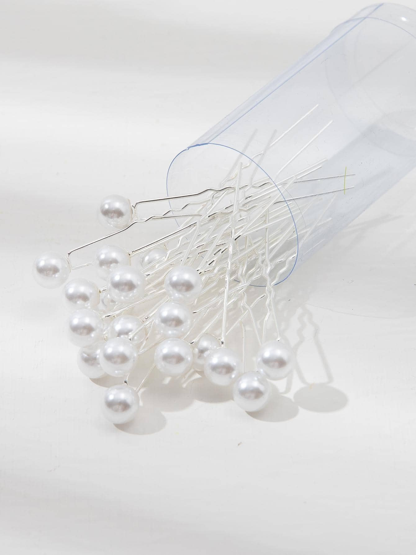 20pcs Imitation Pearl & Rhinestone Hairpins Suitable For Updos And Festival Occasions Elegant | SHEIN