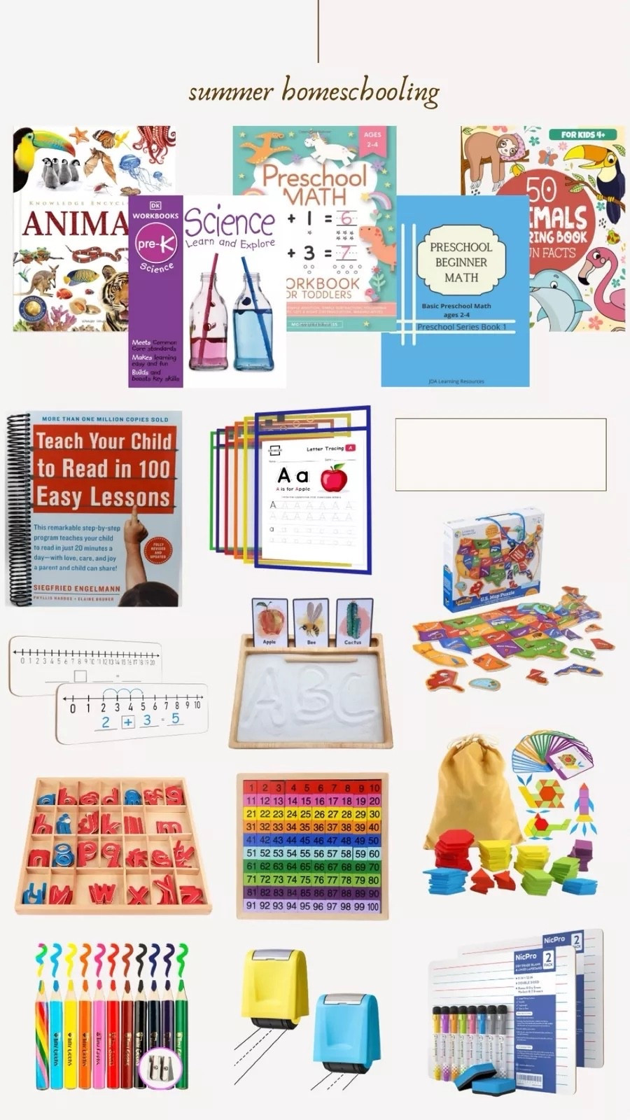 What We Are Using for Summer Homeschooling - Summer curriculum - homeschool curriculumm

#LTKKids #LTKBaby #LTKSeasonal