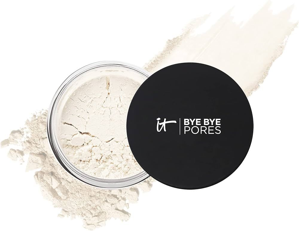 IT Cosmetics Bye Bye Pores – Poreless Finish Loose Setting Powder Makeup – Translucent Blurri... | Amazon (US)