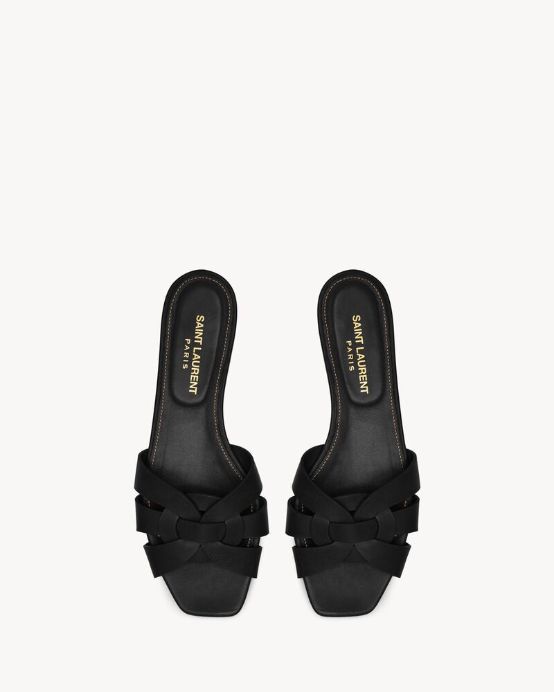tribute sandals in smooth leather | Saint Laurent Inc. (Global)