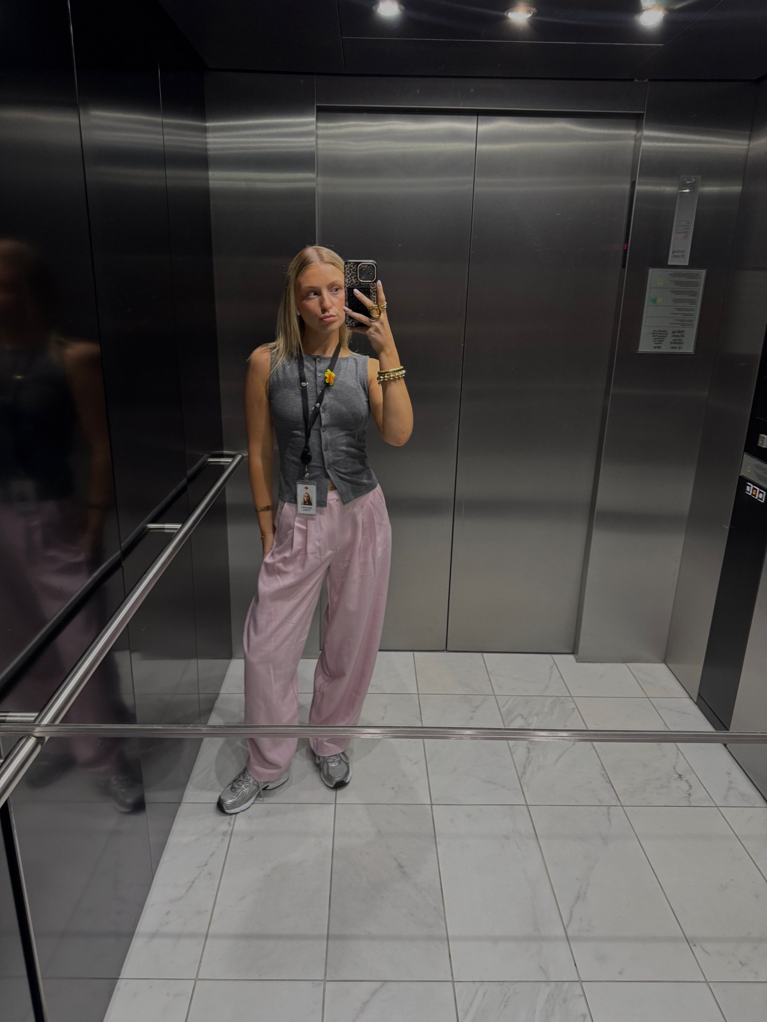 Office outfit, pink trousers 

#LTKsummer #LTKworkwear #LTKireland
