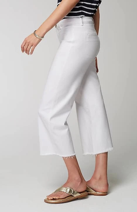 Wide-Leg Welt-Pocket Crops | J. Jill