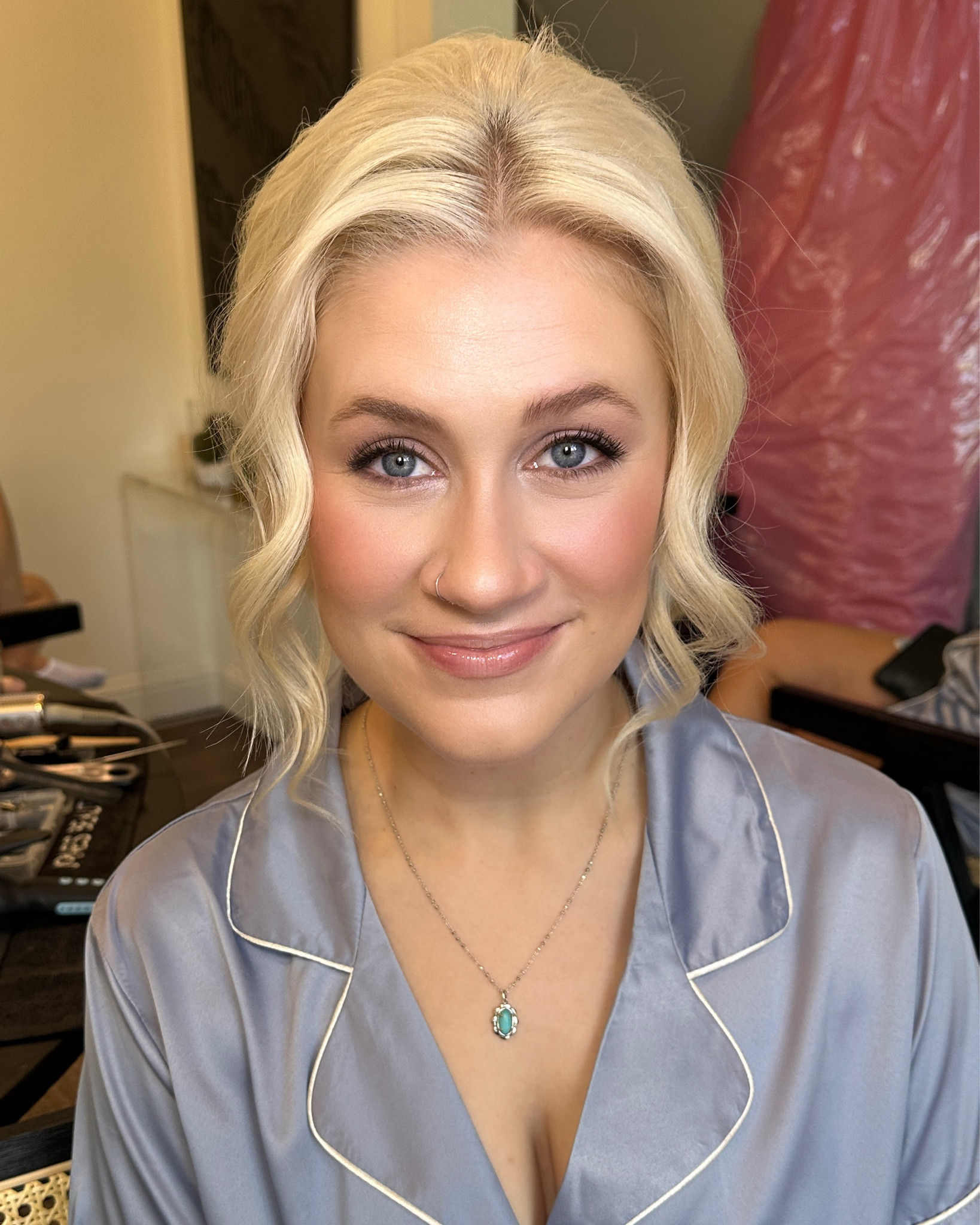 Pink is in 💕 bridesmaids makeup inspo 
#weddingmakeup #bride #summermakeup 

#LTKWedding #LTKBeauty #LTKStyleTip