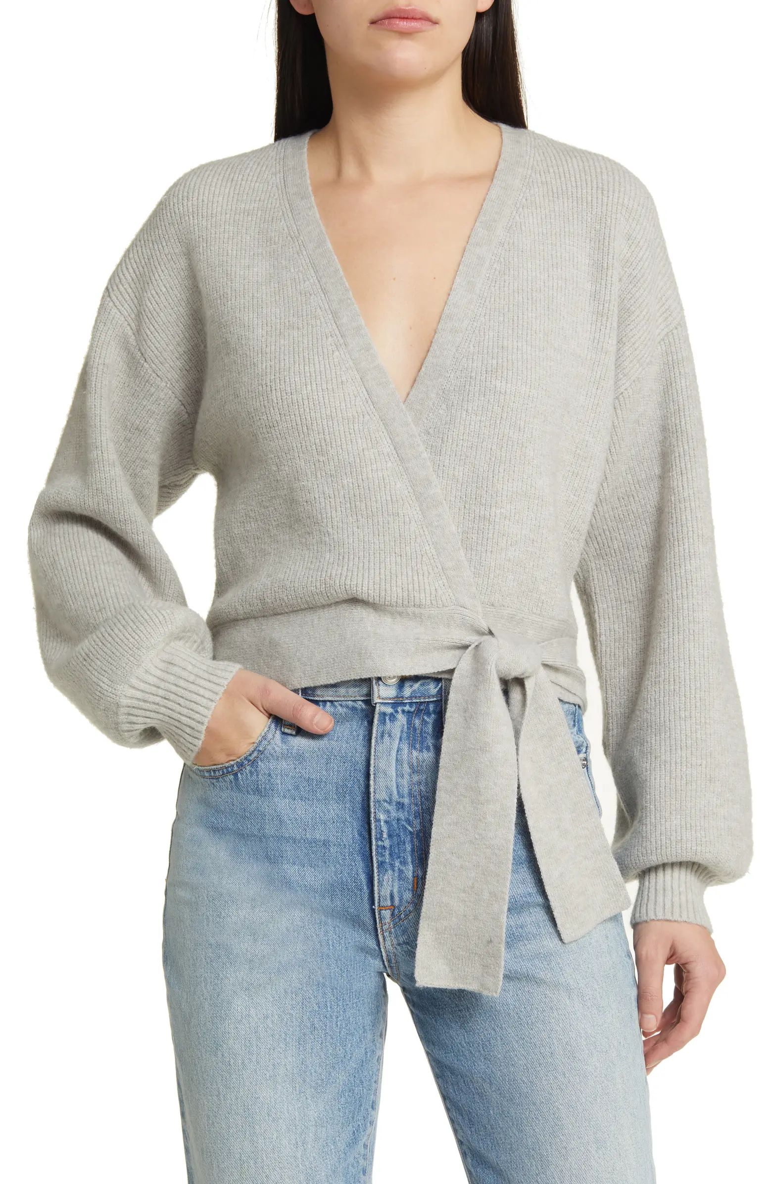 Sterling Wrap Sweater | Nordstrom