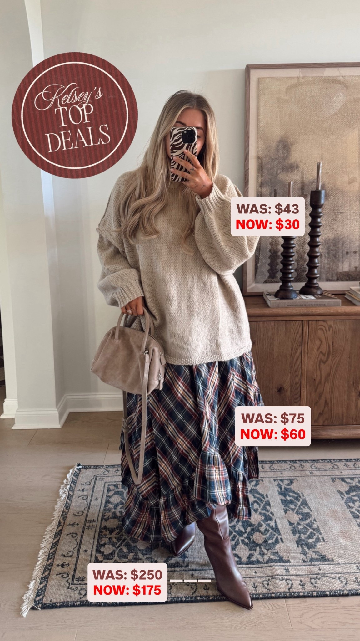 Cutie outfit on sale!!! 

Sweater- large 
Skirt- XL

#LTKMidsize #LTKCyberWeek #LTKSaleAlert