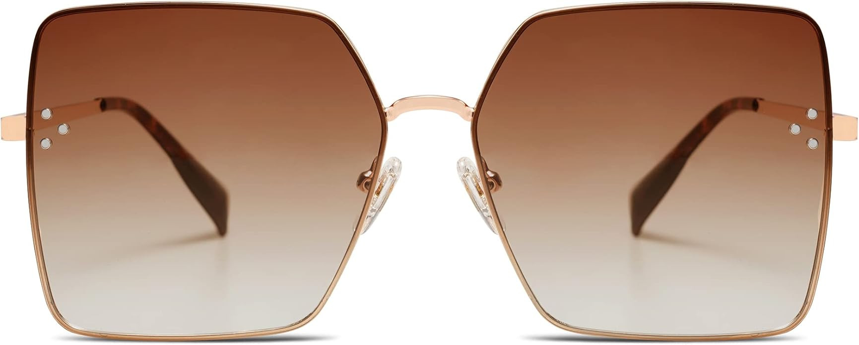 SOJOS Trendy Square Sunglasses Womens Big Oversized Designer Style UV Protection Sunnies Shades S... | Amazon (US)