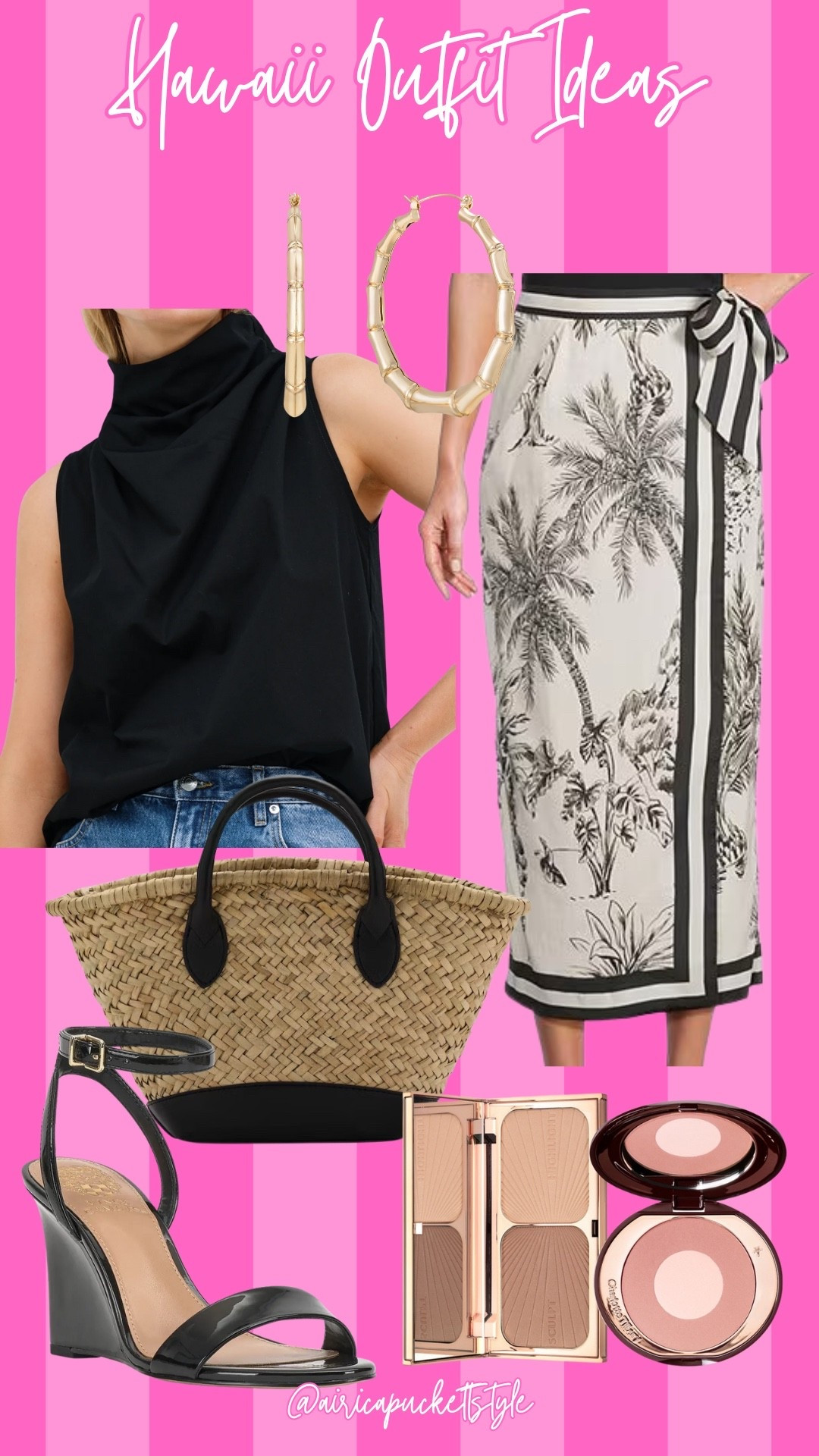 Hawaii dinner outfit idea