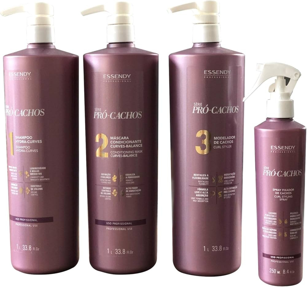 Kit Profissional Pró - Cachos Essendy - 1l | Amazon (BR)