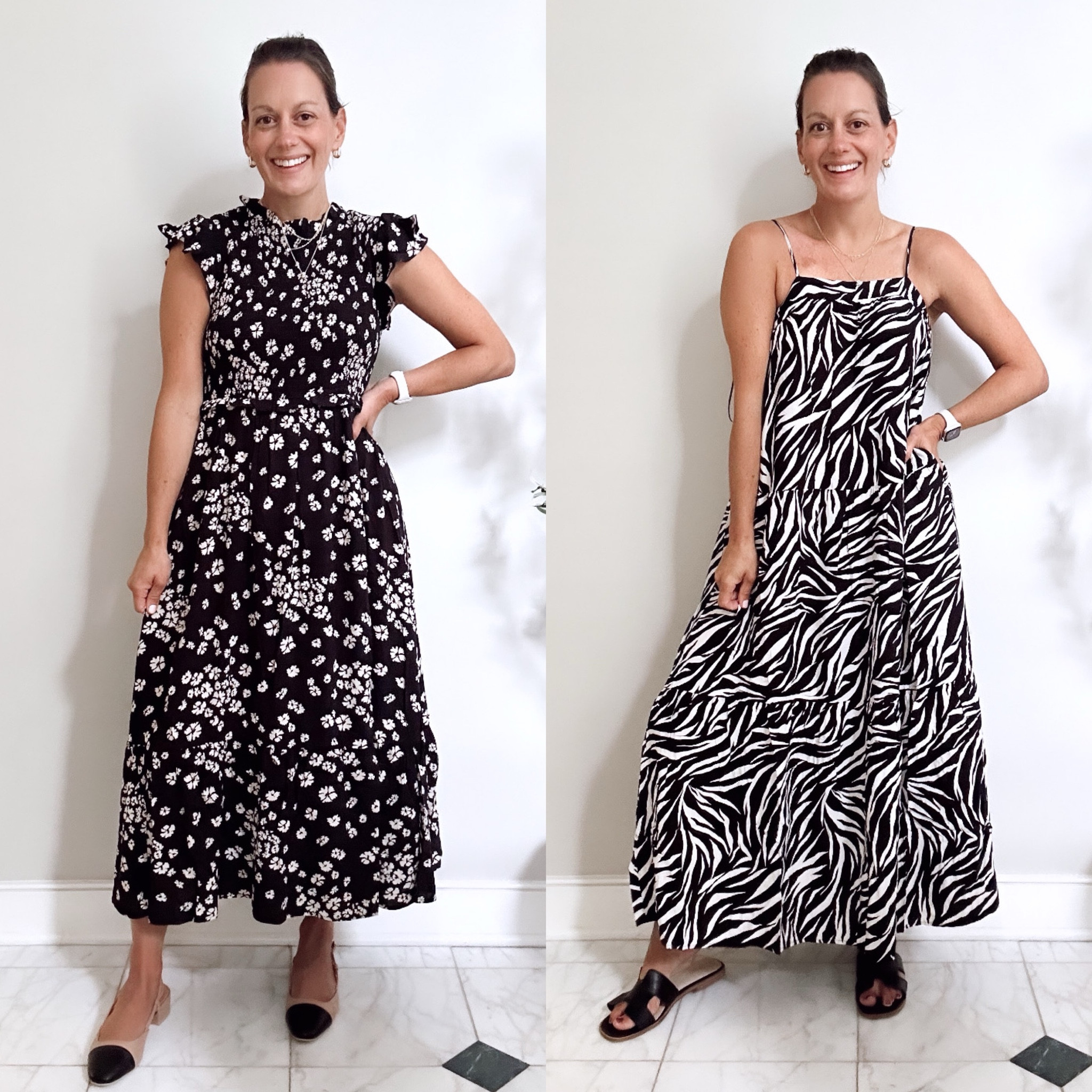 Fall maxi dresses from Walmart! Both run a tad big.  Wearing an xs in both. Both great for work or a cute teaching outfit with a cardigan or jean jacket.



Walmart new arrivals - Walmart fall fashion - Walmart fashion - Walmart haul


#LTKFindsUnder50 #LTKOver40 #LTKWorkwear