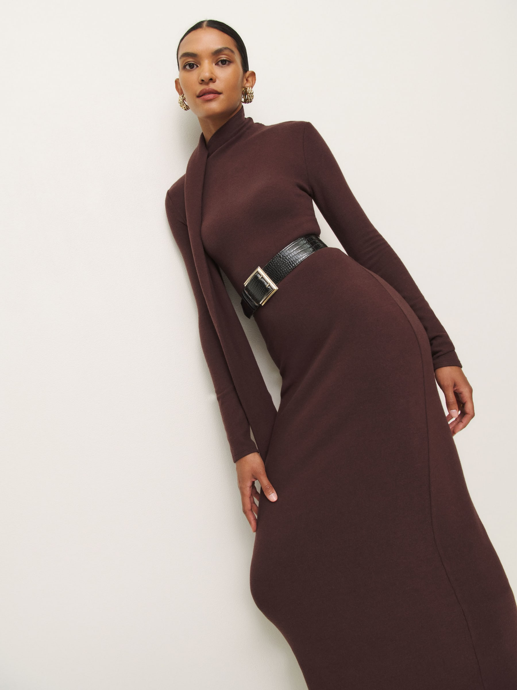 Azure Knit Dress | Reformation (Global)