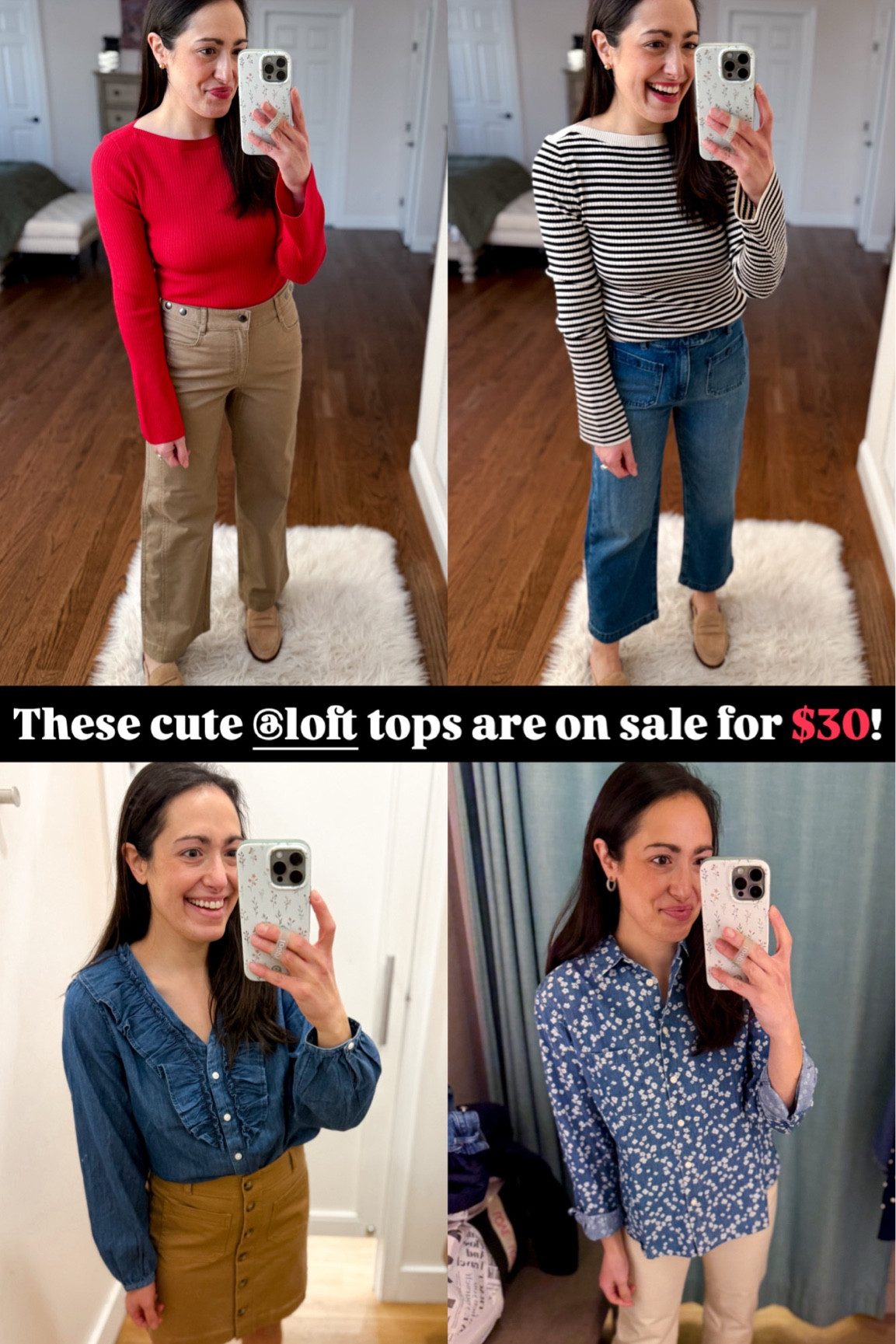 Loft tops on sale for $30

#LTKFindsUnder50 #LTKSaleAlert #LTKWorkwear