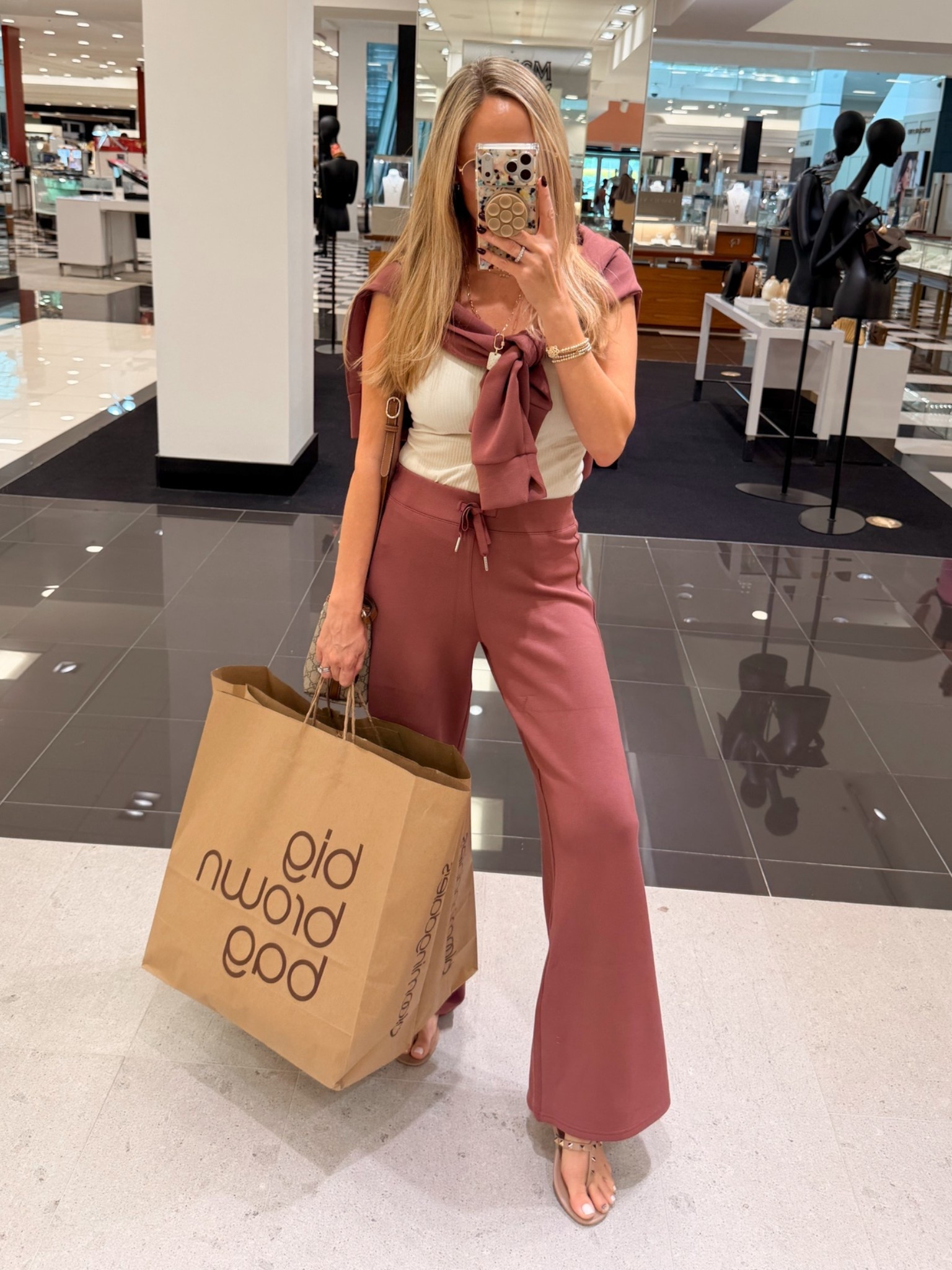 New Spanx air essentials color! This color makes the perfect fall outfit. This is my ultimate ideal, travel outfit for comfort. I wear a size small regular length. ￼

#LTKootd #LTKOver40 #LTKTravel