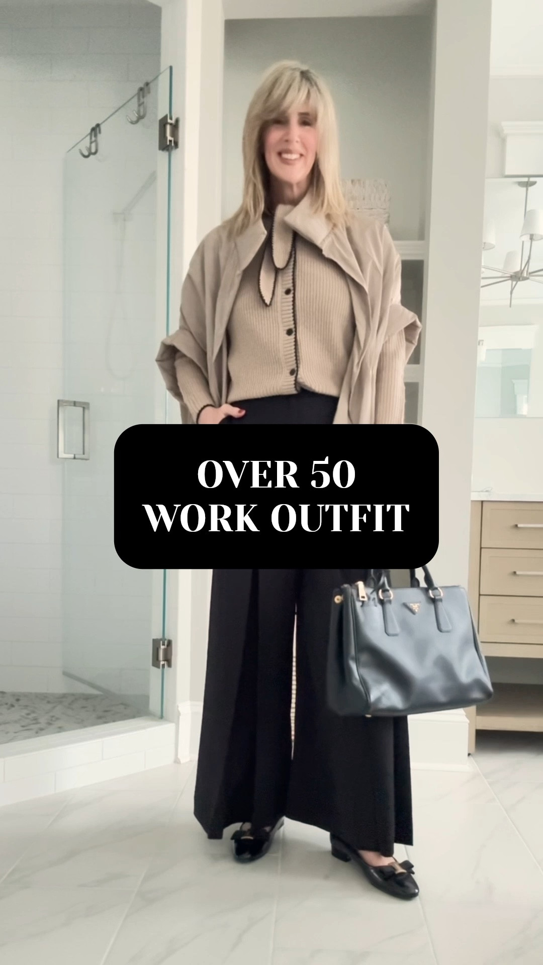 Work outfits can be frustrating, choosing new outfits every day.  

In winter, I stick to a few formulas to get me out the door quickly.  

One is a trouser, a cardigan and a cape or coat. 

Affordable pieces that look chic, put together but are equally comfy. 

#LTKFindsUnder50 #LTKWorkwear #LTKootd