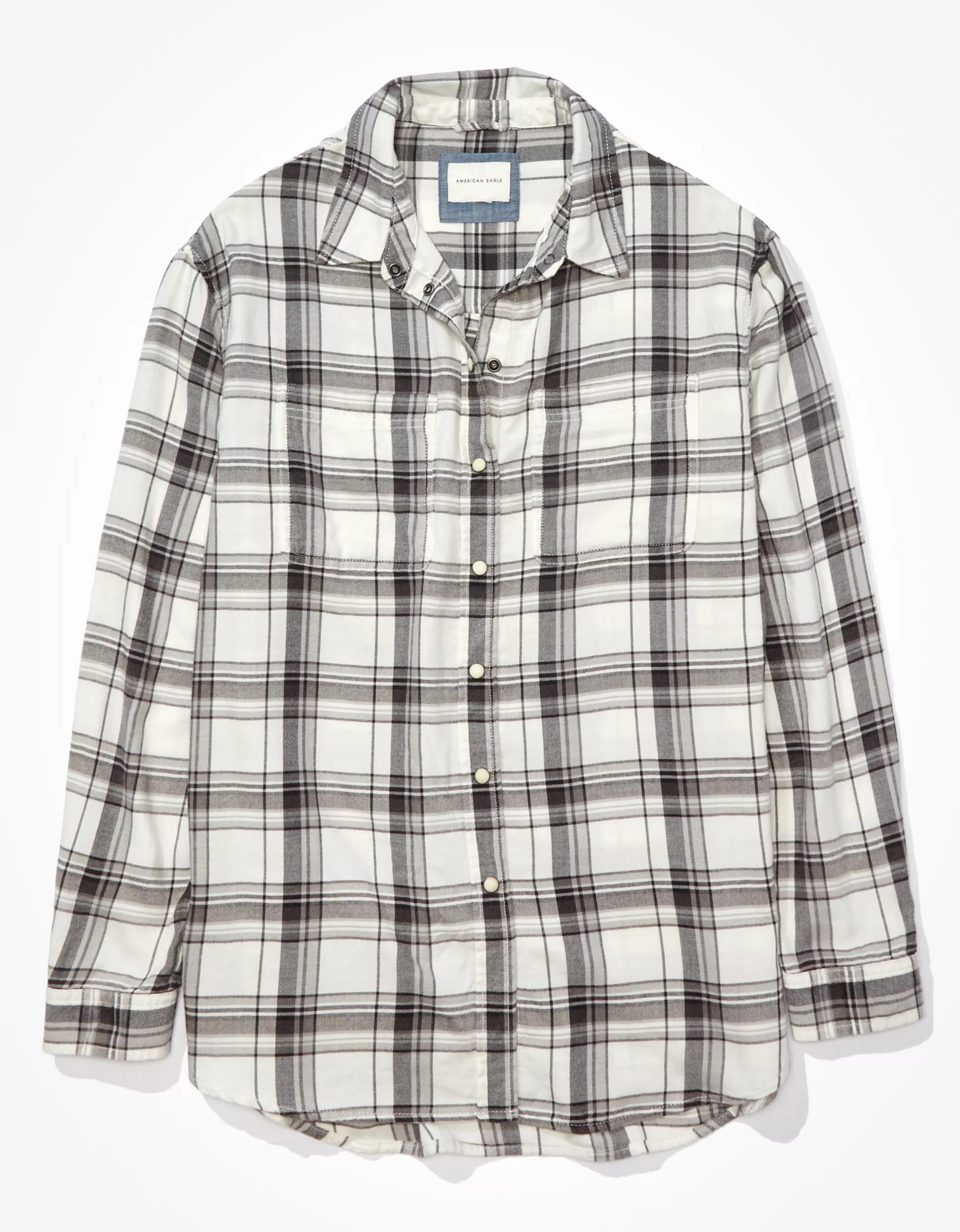 AE Oversized Flannel Shirt | American Eagle Outfitters (US & CA)