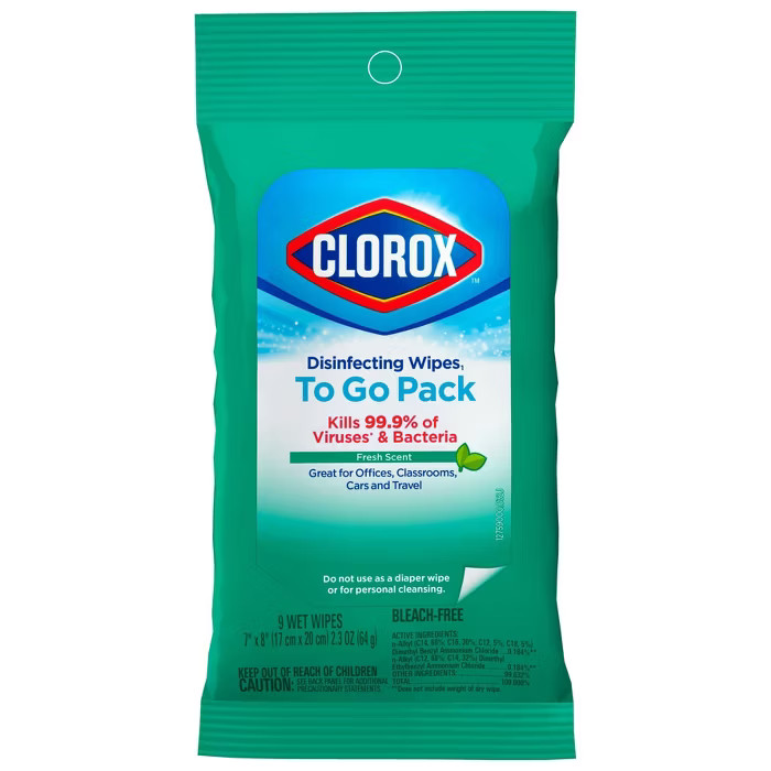 Clorox Disinfecting Wipes Bleach Free Cleaning Wipes - Fresh - 9ct | Target