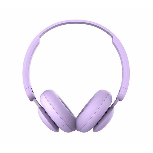 onn. Wireless Bluetooth On-Ear Headphones - Purple | Walmart (US)