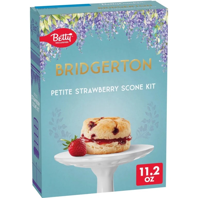 Betty Crocker Bridgerton Petite Strawberry Scone Baking Kit, 11.2 oz | Walmart (US)