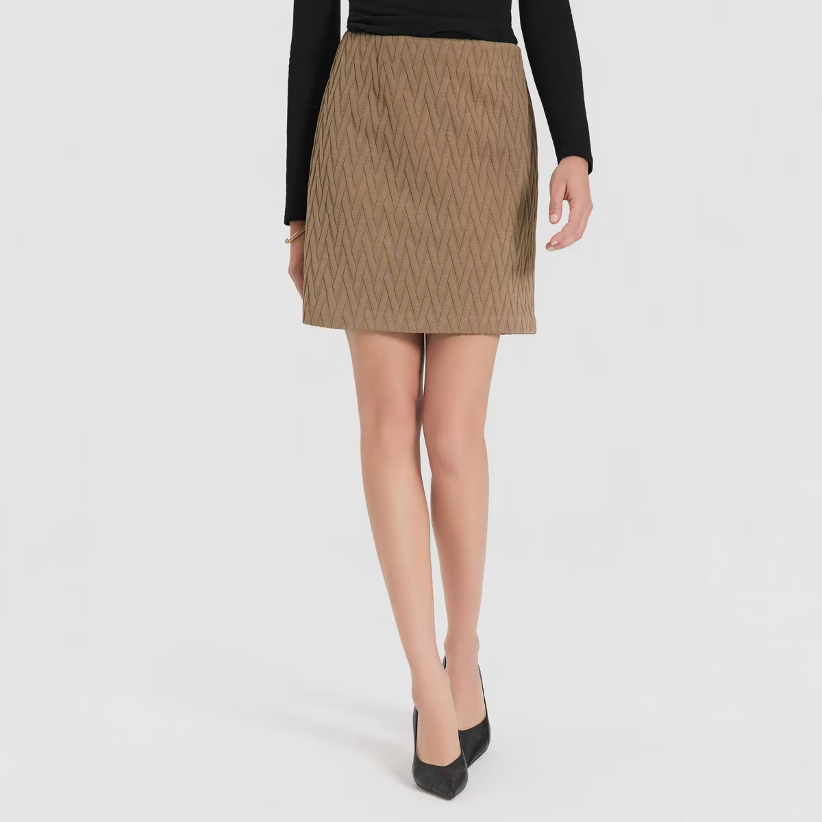 Women's Quilted Mini A-Line Skirt - A New Day™ | Target