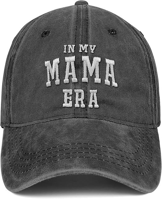 Mom Hat Mother's Day Birthday Gifts for Mom Mama from Daughter Son 100% Cotton Hat Baseball Cap | Amazon (US)
