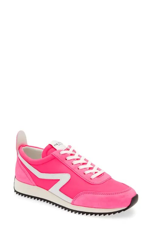 rag & bone Retro Runner Sneaker in Pink at Nordstrom, Size 11Us | Nordstrom