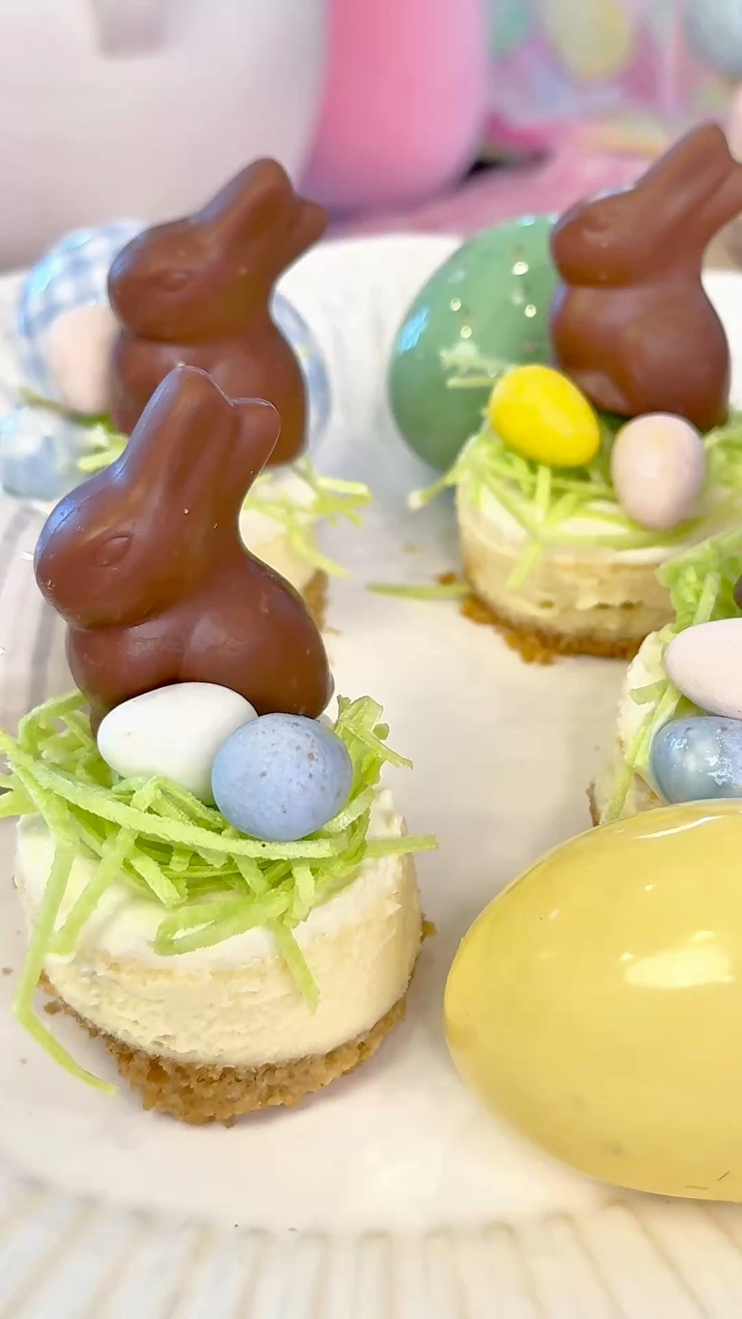 Mini Easter Cheesecake! These are so cute!! 🪺🐰✨

#LTKKids #LTKfoodie #LTKSeasonal