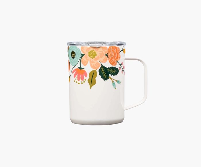 Lively Floral Cream 16 oz. Coffee Mug | Rifle Paper Co.