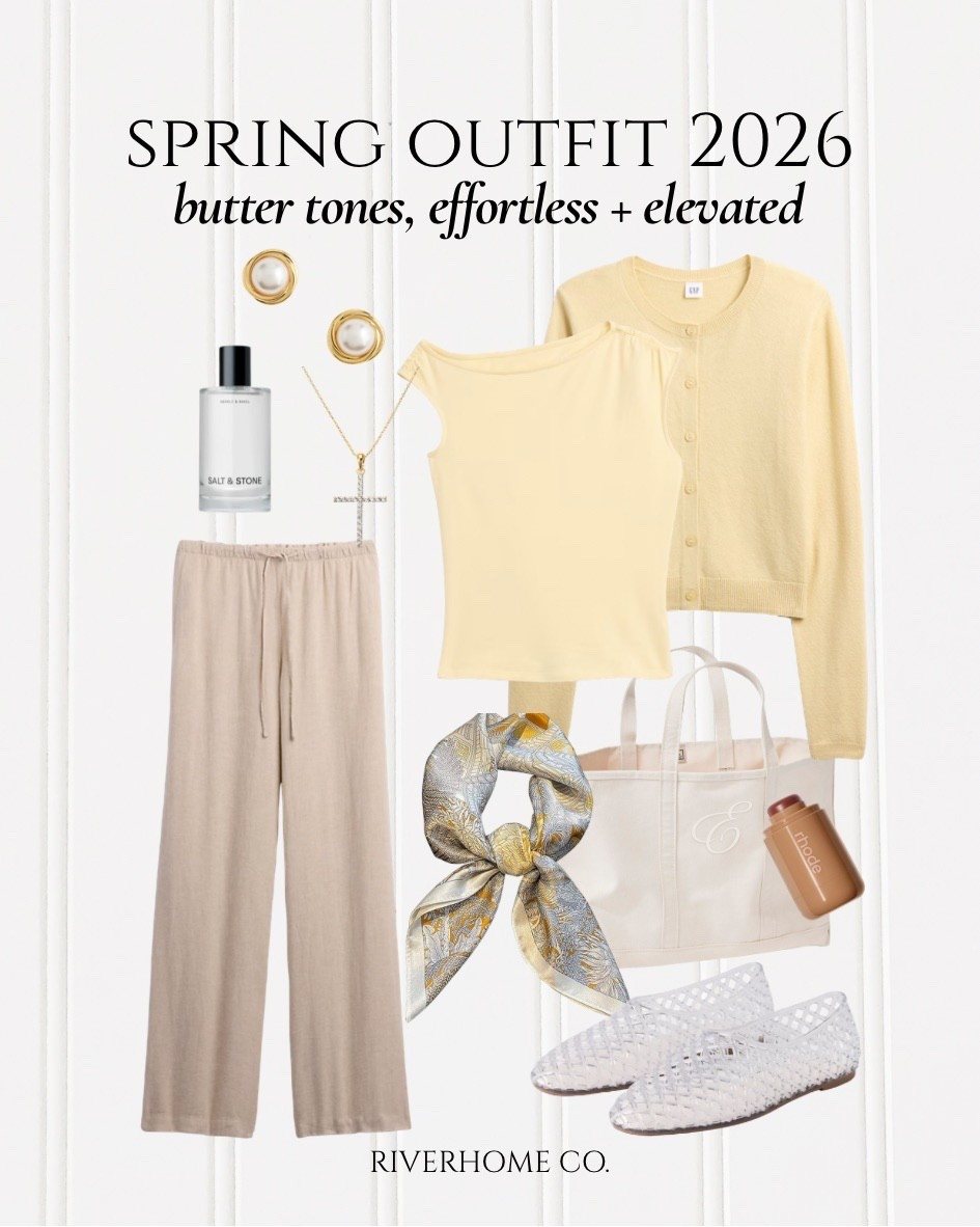 soft butter tones and easy pieces i’ll be wearing all season — this is my version of a simple, classic spring outfit that works for real life.

spring outfits 2026, travel outfits women, spring outfit ideas, casual spring outfits, neutral outfit ideas, linen pants outfit women, elevated basics wardrobe, effortless everyday outfits, classic style outfits women, mom style spring outfits, simple outfit ideas, capsule wardrobe spring


#LTKootd