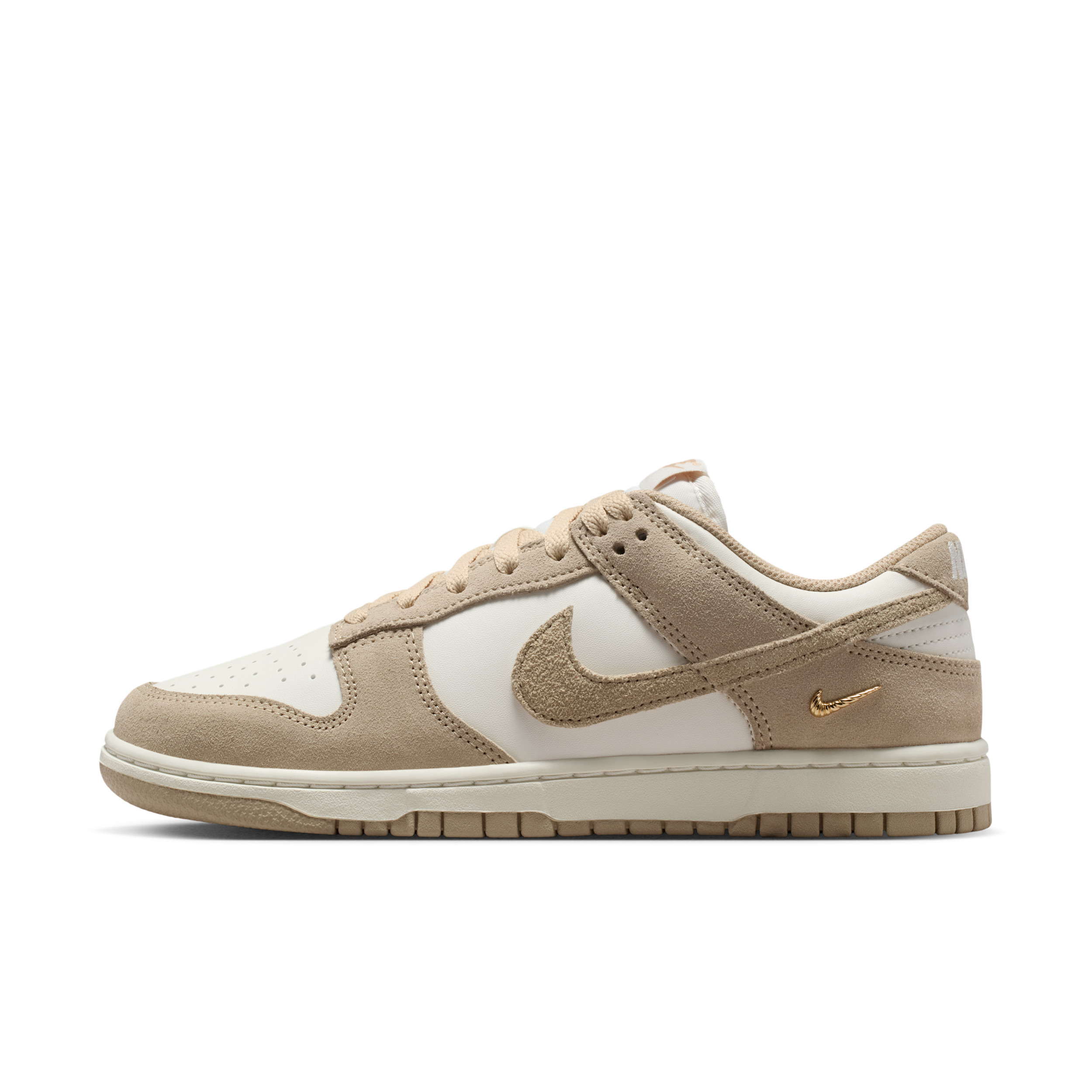 Nike Women's Dunk Low Suede Shoes in White | IO4244-101 | Nike (US)