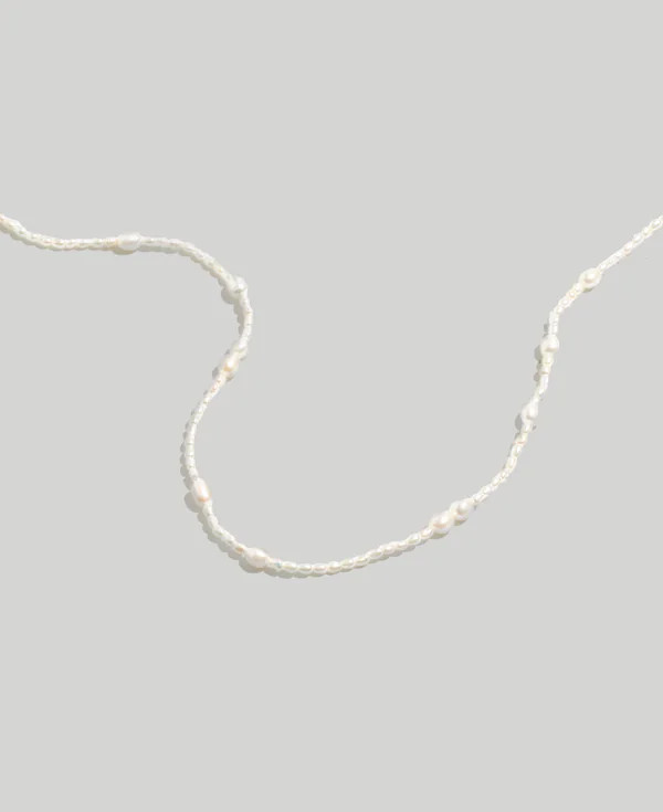 Mixed Pearl Beaded Choker Necklace | Madewell