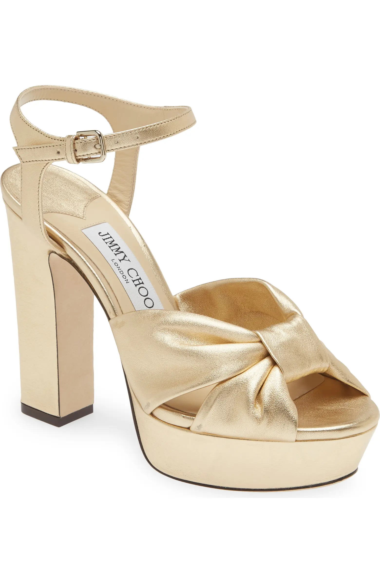 Heloise Metallic Platform Sandal (Women) | Nordstrom