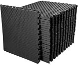 BalanceFrom 1" Extra Thick Puzzle Exercise Mat with EVA Foam Interlocking Tiles for MMA, Exercise, G | Amazon (US)