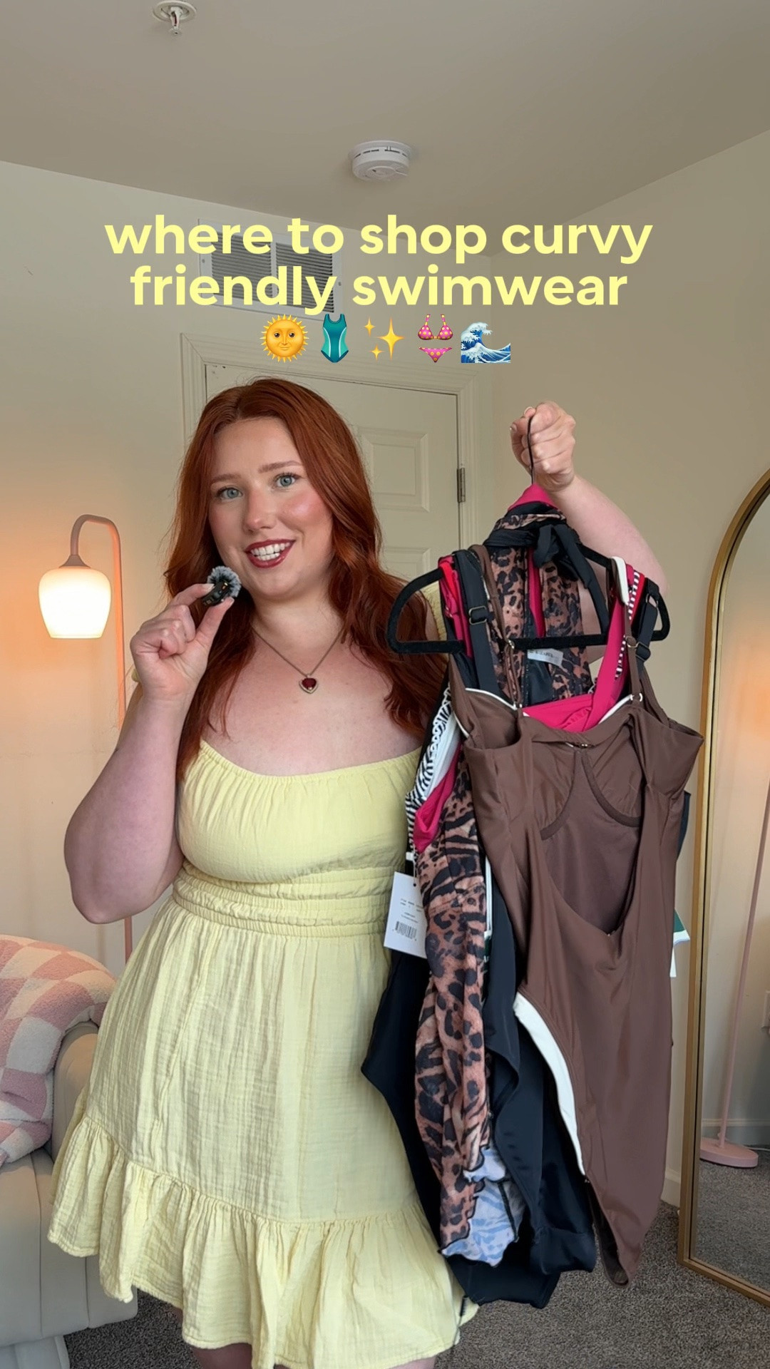 where to find cute, comfy & curvy friendly swimwear for the summer!! I’m wearing a size large in everything except the suits from amazon which run small so I size up to an XL!

#LTKMidsize #LTKPlusSize #LTKSwim