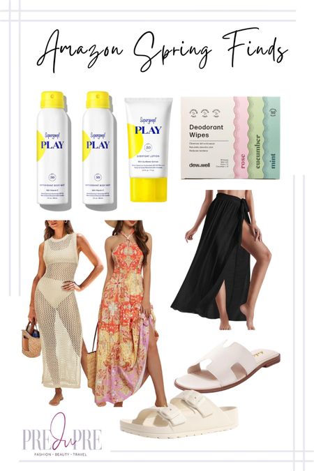 Check out these Amazon Spring finds! Some are limited time deals.

Amazon, Amazon finds, beauty, sunscreen, beach wear, resort wear, dress, skirt, shoes, sandals

#LTKswim #LTKshoecrush #LTKfindsunder50